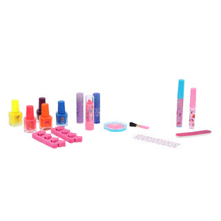 Load image into Gallery viewer, Create it! Beauty Make-Up Box Neon Glitters

