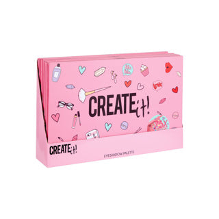 Create it! oogschaduw palette xxl | 6 stuks