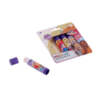 Load image into Gallery viewer, Deedoo kids lip balm positive vibes 4 stuks | 4 stuks
