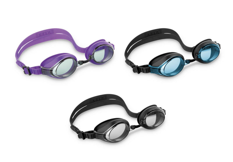 Afbeelding laden in galerijviewer, Intex zwembril silicone sport racing 8+
