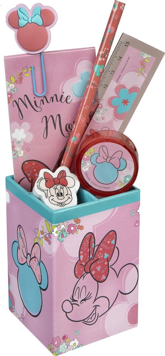 Chargez l'image dans la visionneuse de la galerie, Minnie mouse gevulde pennenbak 7 delig
