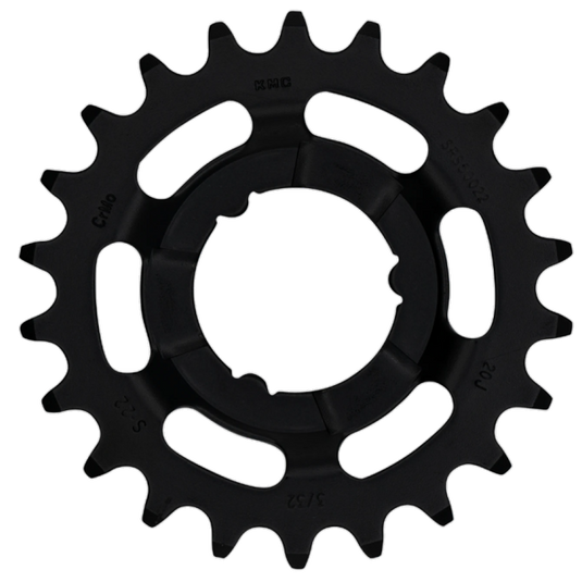 KMC Tandwiel 22T Shimano 3 32 Zwart
