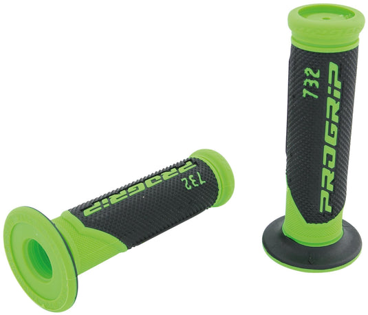 Progrip handvat 732 mod. 18 rubber grip 732 gn sw 125mm closed fluo