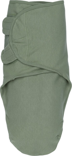 Meyco baby uni swaddle inbakerdoek - forest green - 0-3 maanden - 1.0 tog