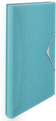 Esselte colour'breeze a4 uitzetbare projectmap - organiser met 5 tabbladen 6 vakken - blauw
