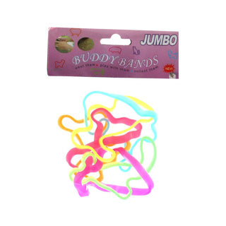 Afbeelding laden in galerijviewer, Armband buddy bands jumbo assorti | 36 stuks
