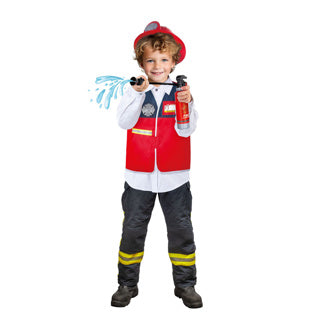 Afbeelding laden in galerijviewer, Otto simon brandweer verkleedset met accessoires
