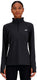 New balance sport essentials space dye 1 4 dames sporttrui - black