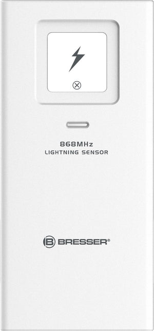 Bresser bliksemsensor - bereik ca. 100m - met lichtsignaal op sensor
