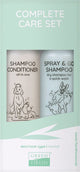 Greenfields vacht verzorging set voor honden shampoo conditioner en spray go droogshampoo 250ml