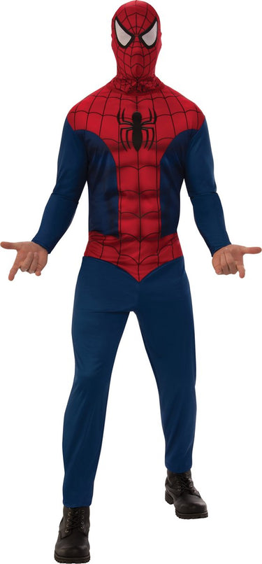 Rubies nl - spider-man kostuum voor volwassenen - medium