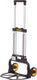 Stanley opvouwbare steekwagen fxwt-705 - max. 70kg - 41 x 40 x 104 cm - banden voor elk terrein - zwart zilver