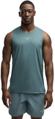 Puma x hyrox cloudspun mouwloos t-shirt blauw,grijs s man