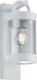 Trio sambesi - wandlamp - wit mat - excl. 1x e27 4 w - schemersensor - wandmontage - buitenverlichting - ip44