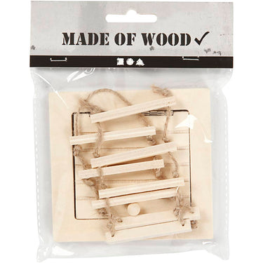 Creativ company http: www.cchobby.nl zolderluik-en-touwladder-afm-9-20-cm-1-set