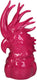 Hd collection ornament kaketoe polyresin 17x12,6x33,3cm