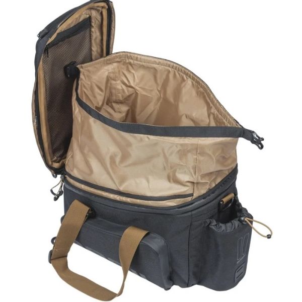Chargez l'image dans la visionneuse de la galerie, Basil gepäckträgertasche miles xl pro trunkbag miles xl pro mik 2.0 black slate
