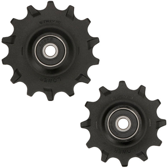 Trivio - derailleurwieltjes 12 14t stainless lagers