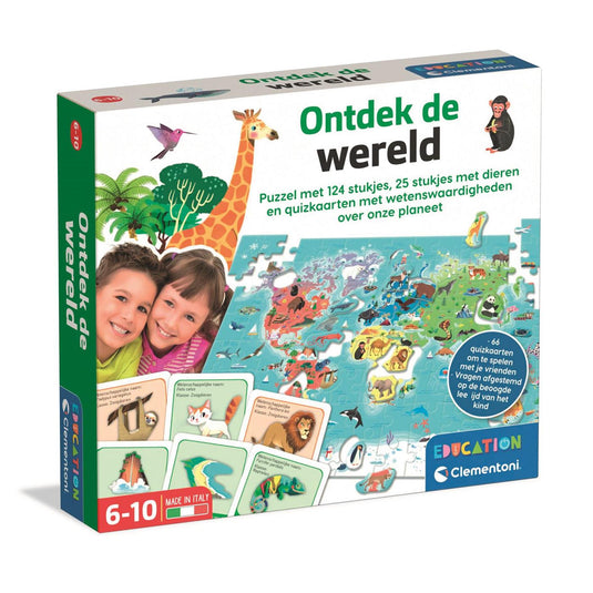 Clementoni Education Ontdek de Wereld