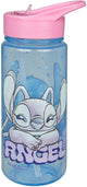 Undercover drinkfles stitch - 500ml roze blauw bpa vrij.