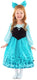 Little adventures - mermaid day - jurk met strik – maat 98-104