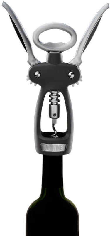 Innovine ™ kurkentrekker met dubbel hendel - graphite