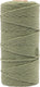 Vaessen creative macrame touw - olijfgroen - 3mmx100m