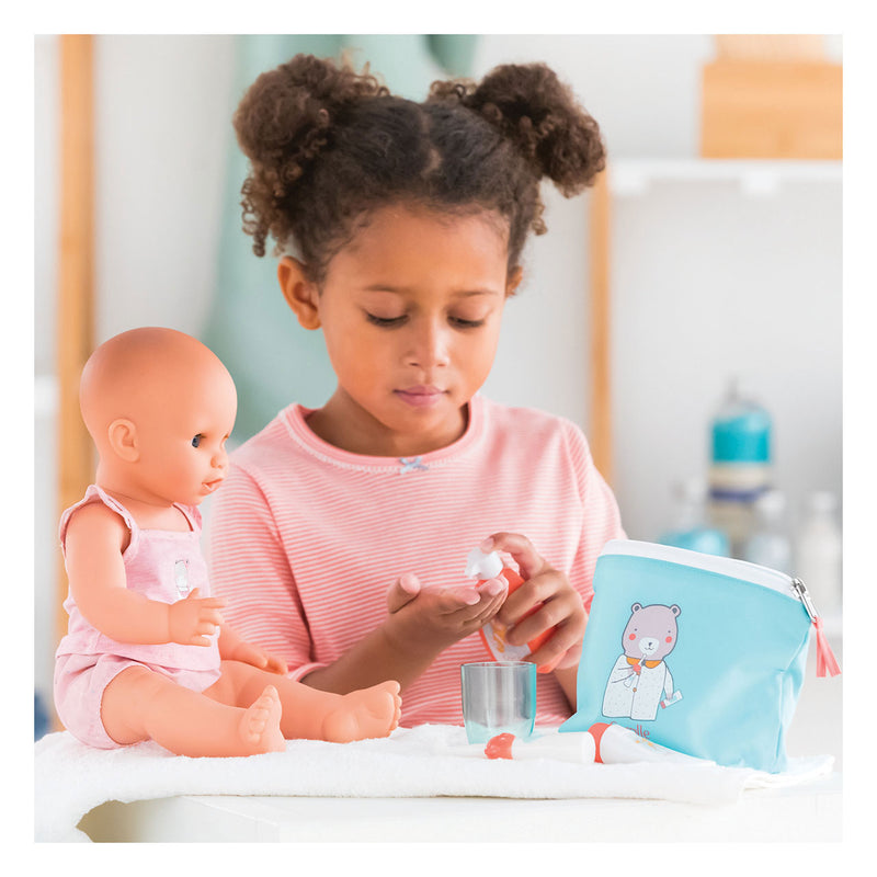 Load image into Gallery viewer, Corolle mon grand poupon - poppen verzorgingsset in tasje
