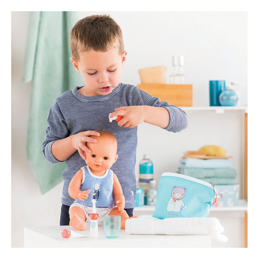 Corolle mon grand poupon - poppen verzorgingsset in tasje