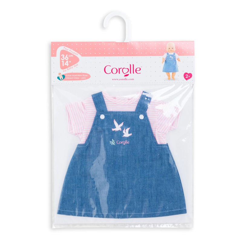 Load image into Gallery viewer, Corolle Mon Grand Poupon Poppenjurk Gestreept, 36cm
