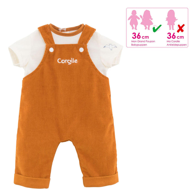 Afbeelding laden in galerijviewer, Corolle poppenkleding - babypop overall 2in1 36cm - accessoire.
