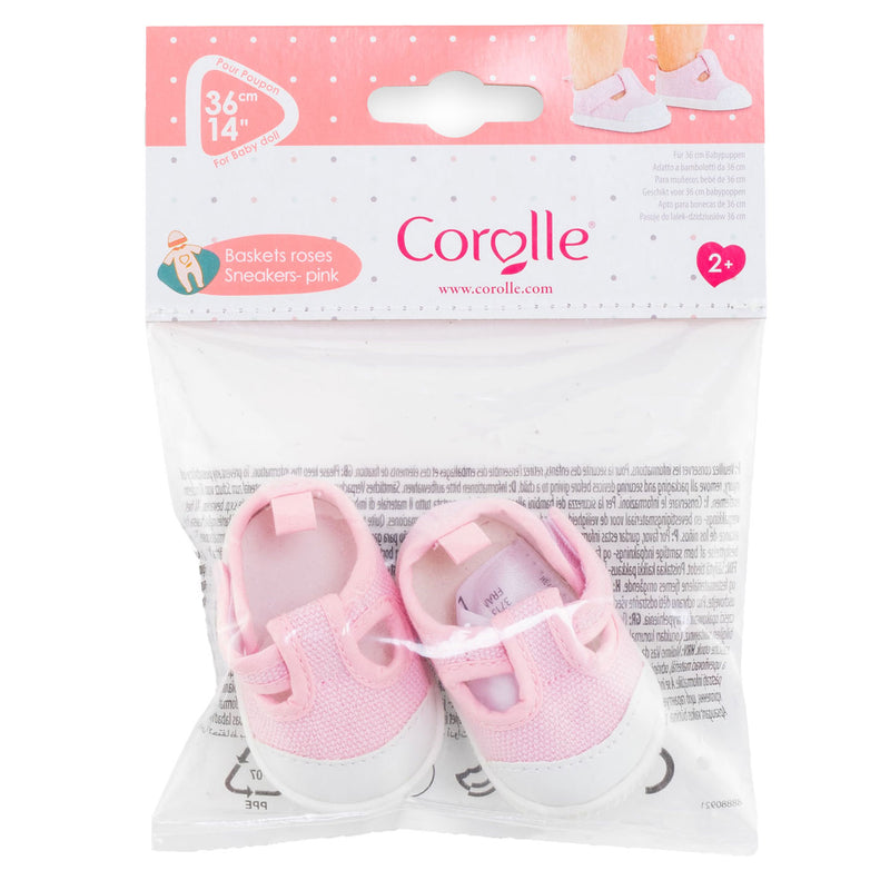 Chargez l'image dans la visionneuse de la galerie, Corolle poppen sneakers roze - babypop accessoires 36cm.

