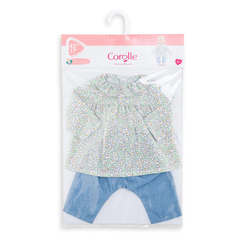 Load image into Gallery viewer, Corolle Mon Grand Poupon Poppen Blouse en Broek, 42cm
