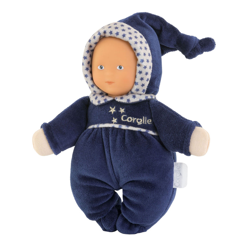 Afbeelding laden in galerijviewer, Corolle mon doudou babidoux navy blue starry dreams babypop, 20cm
