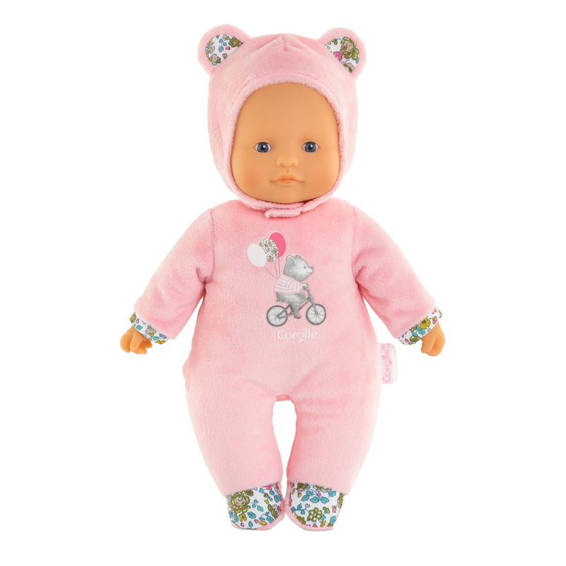 Load image into Gallery viewer, Corolle mon doudou sweet heart babypop - roze beer, 30cm
