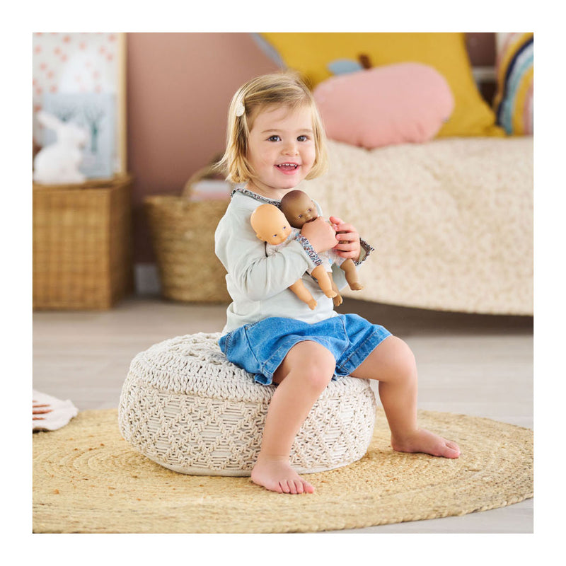 Afbeelding laden in galerijviewer, Corolle babypop mini calin konijn bruine ogen 20cm - pop voor kinderen.
