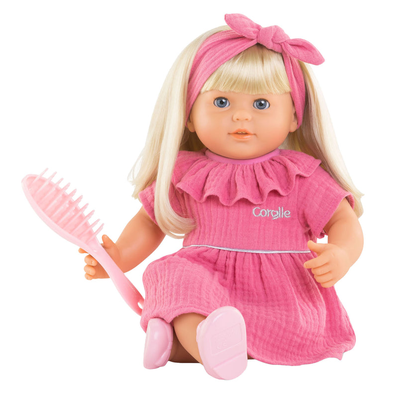 Afbeelding laden in galerijviewer, Corolle mon grand poupon babypop met lang haar jade, 36cm
