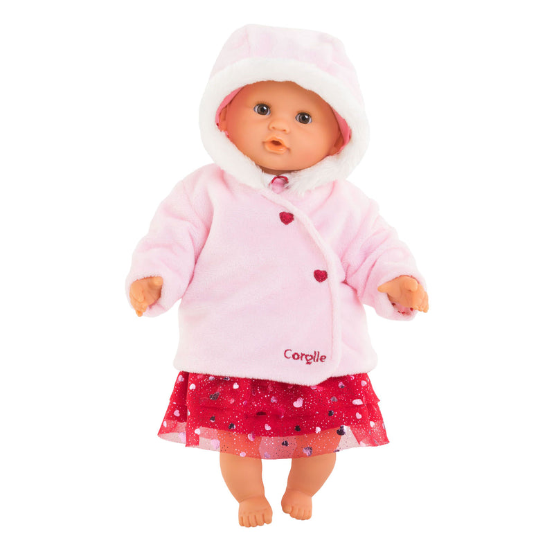 Load image into Gallery viewer, Corolle mon premier poupon jas hartjes roze, 30cm

