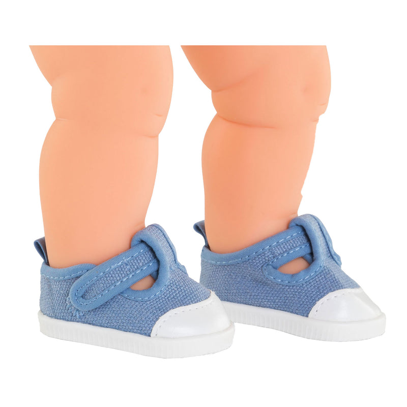 Afbeelding laden in galerijviewer, Corolle poppen sandalen blauw 36cm - accessoires voor babypoppen.

