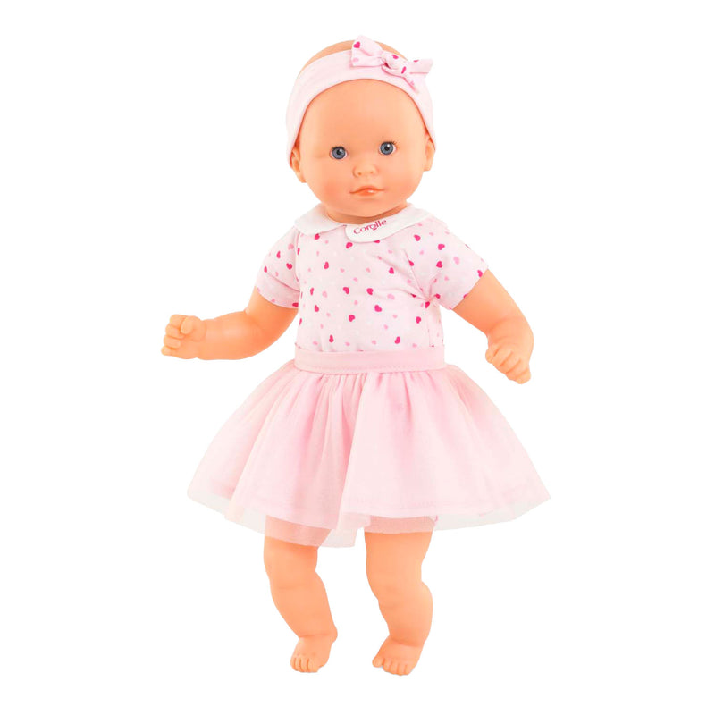 Afbeelding laden in galerijviewer, Corolle kleine babypop met hartjes, 30cm
