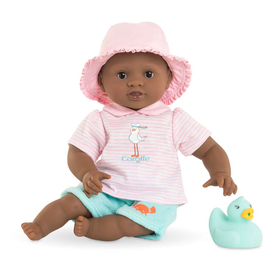 Corolle badpop alyzee - babypop 30cm waterbestendig multi kleuren.
