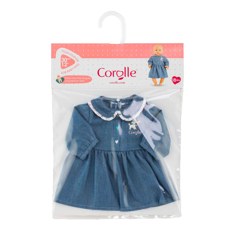 Afbeelding laden in galerijviewer, Corolle jurk voor babypop, 30cm
