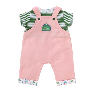 Corolle t-shirt en overall voor babypop, 36cm