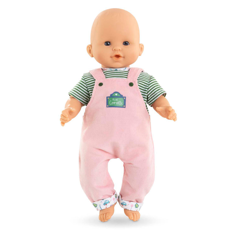 Load image into Gallery viewer, Corolle t-shirt en overall voor babypop, 36cm
