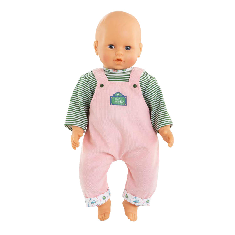 Load image into Gallery viewer, Corolle t-shirt en overall voor babypop, 42cm
