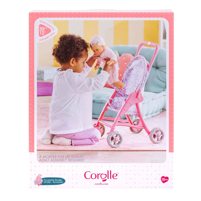 Load image into Gallery viewer, Corolle kinderwagen bloemen voor babypop, 30cm
