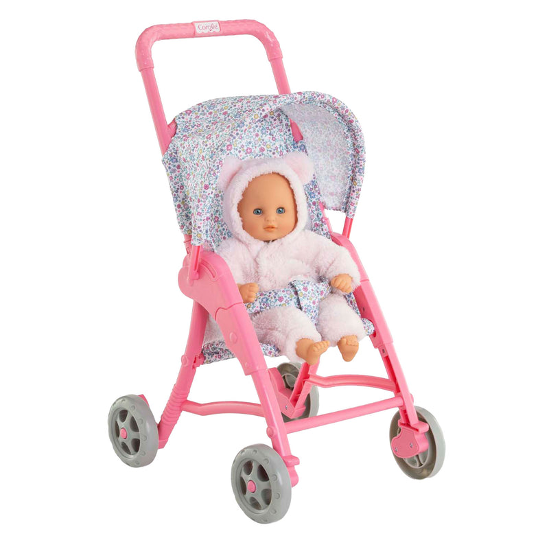Afbeelding laden in galerijviewer, Corolle kinderwagen bloemen voor babypop, 30cm
