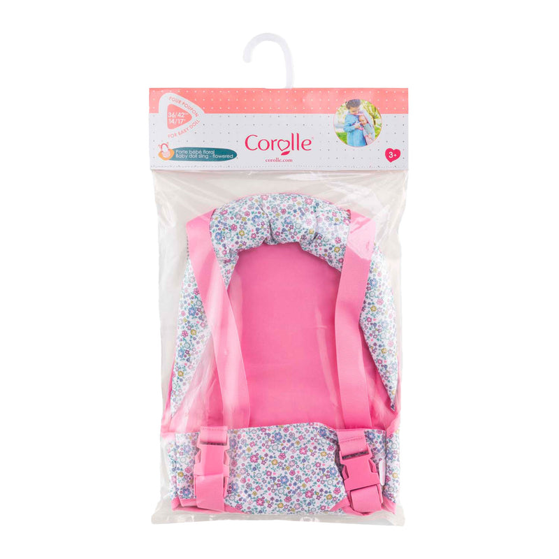 Afbeelding laden in galerijviewer, Corolle draagdoek bloemen voor babypop van 36-42cm

