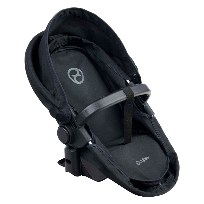 Load image into Gallery viewer, Corolle zwarte poppenwagen 3 in 1 voor babypop van 36-42cm
