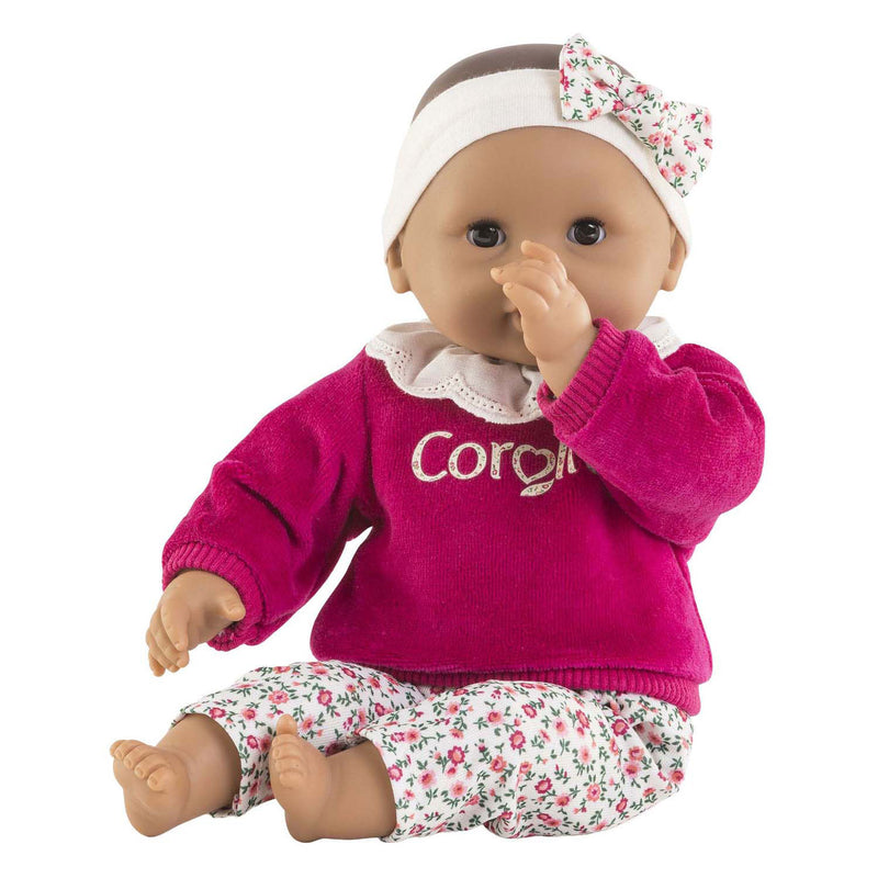 Afbeelding laden in galerijviewer, Corolle mon premier babypop rose grenadine - 30cm
